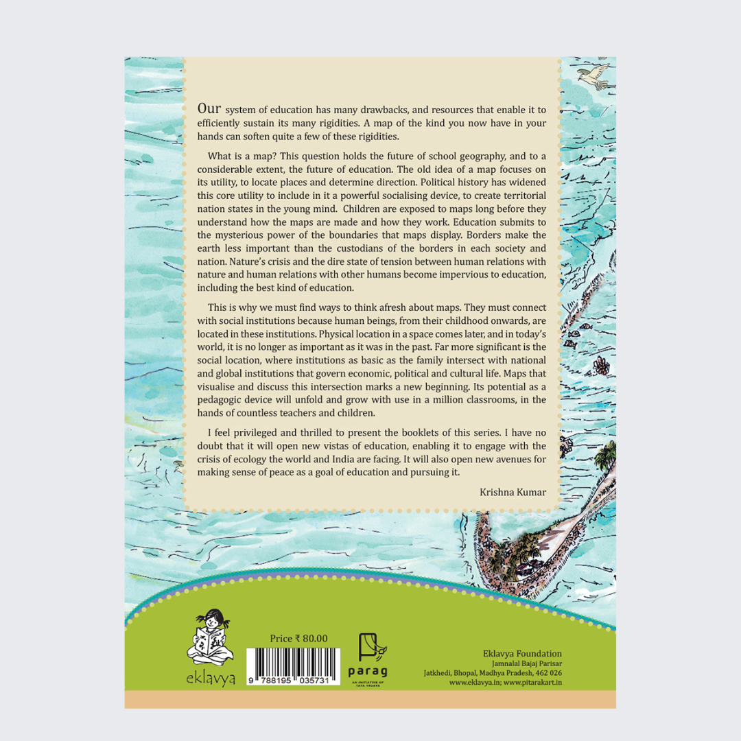 Nature Society Series (Lakshadweep Map) English