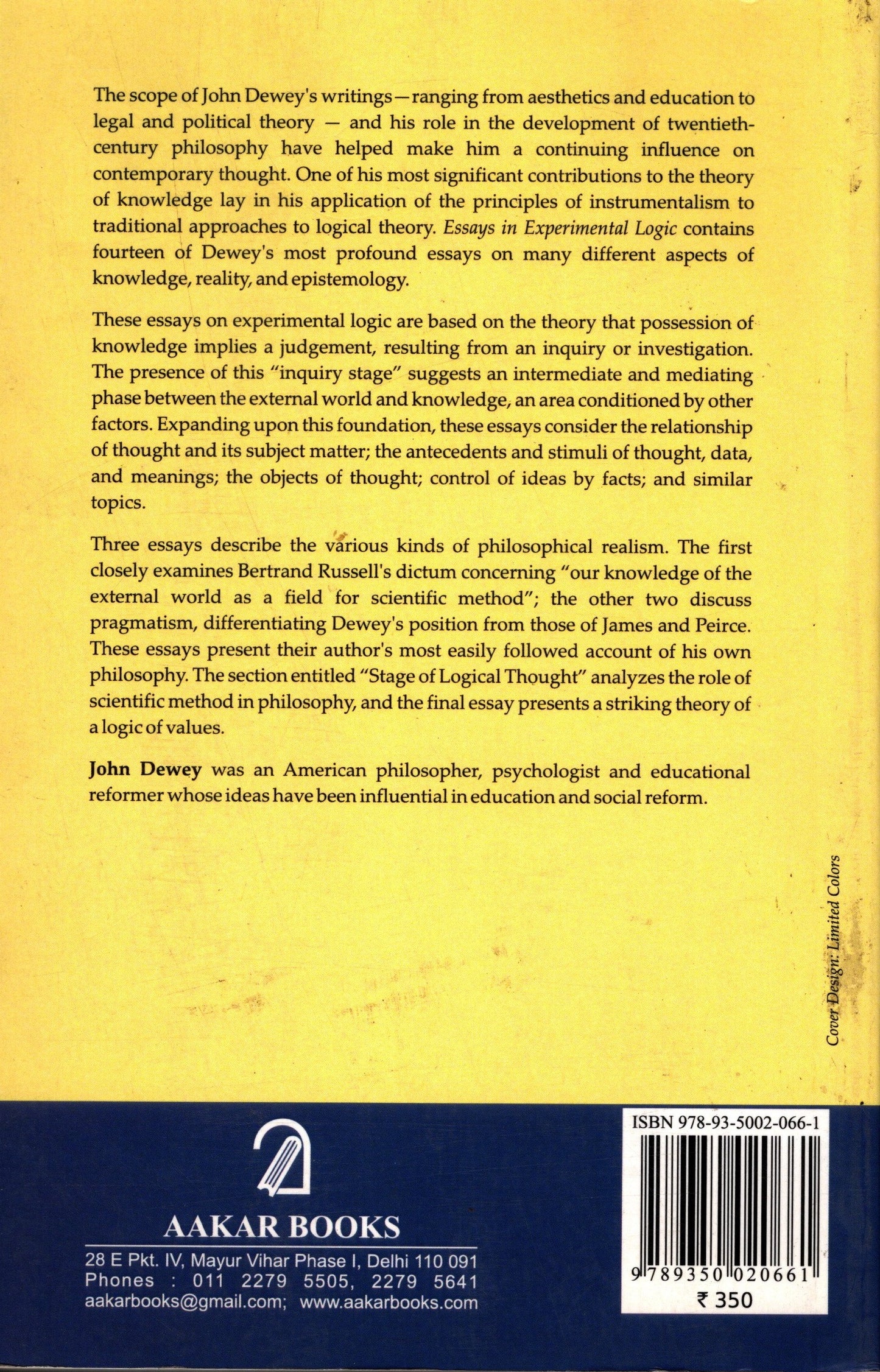 Essays in Experimental Logic