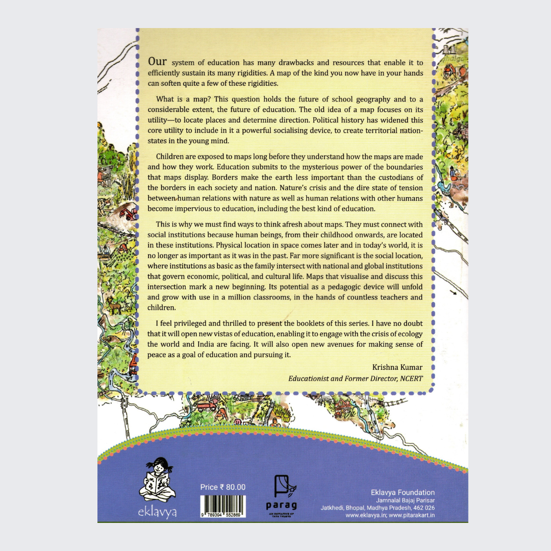 Nature Society Series (Jharkhand Map)