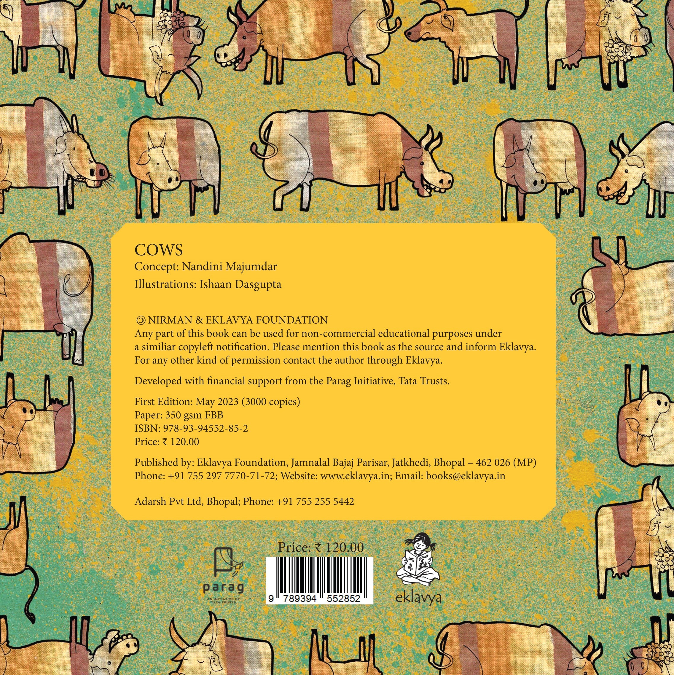 Cows (Board Book) – Eklavya Pitara