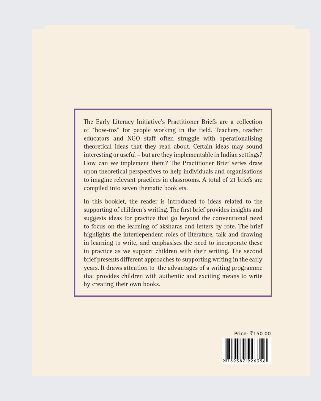 Supporting Writing Booklet 5 (ELI Series)