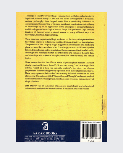 Essays in Experimental Logic