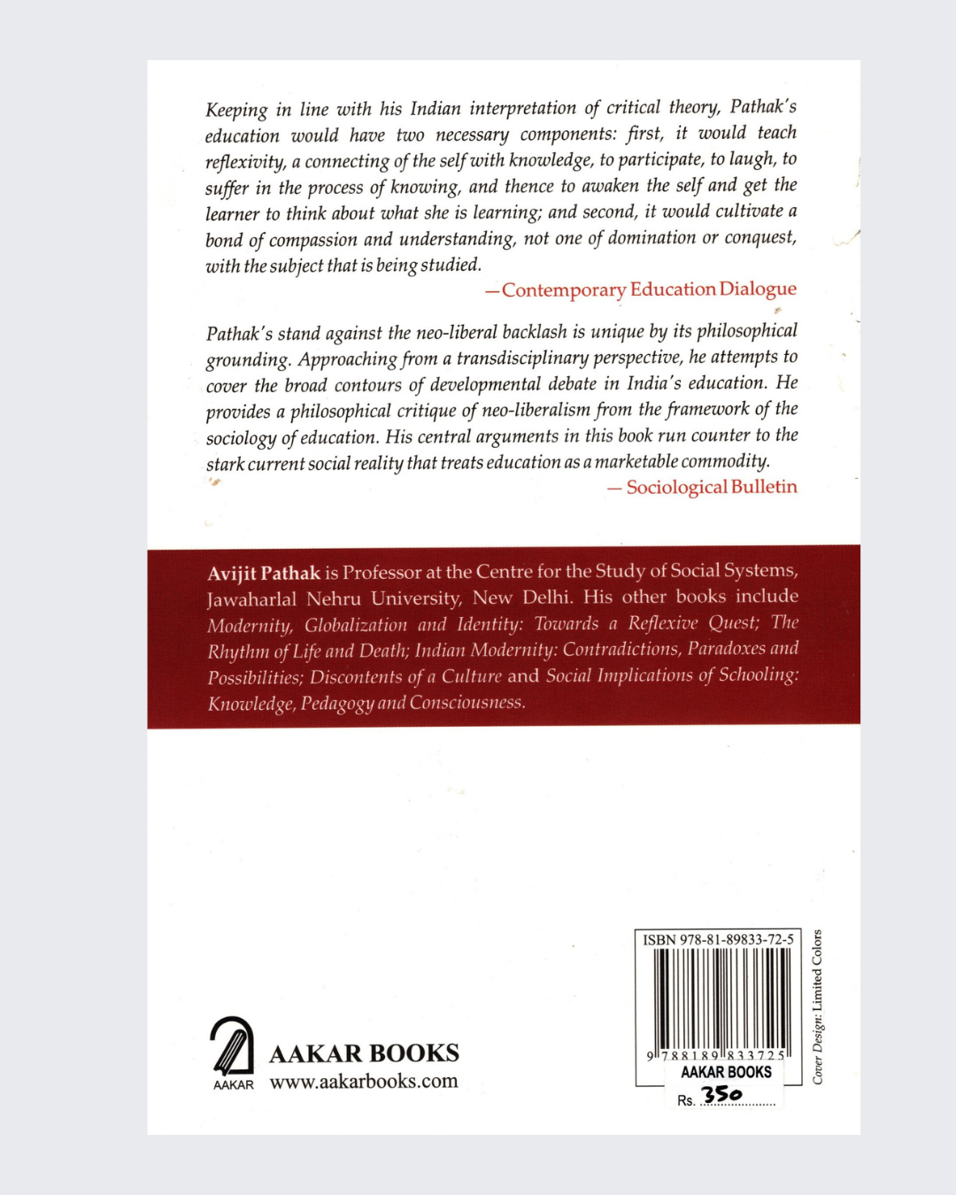 Education and Moral Quest