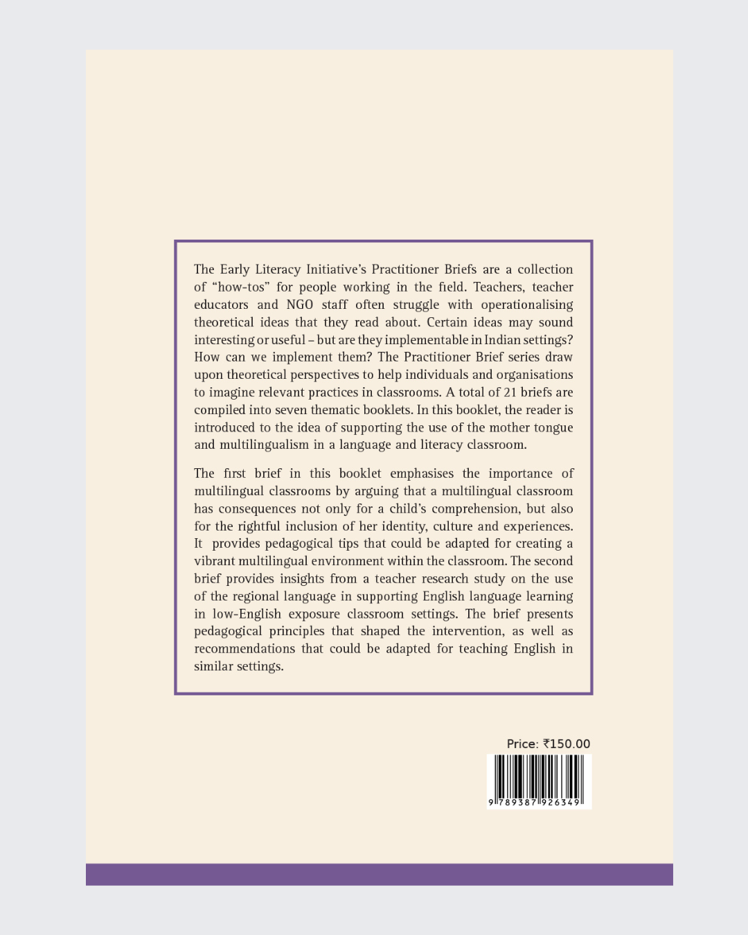 Supporting Multilingualism Booklet 4 (ELI Series)