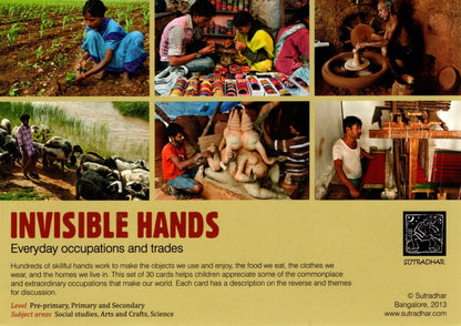 Invisible Hands- Everyday Occupations and Trades (Set of 30 Cards)