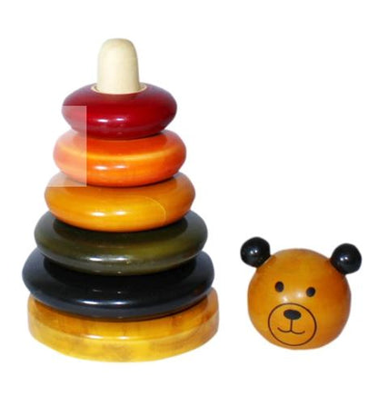 Wooden Bear Stacking